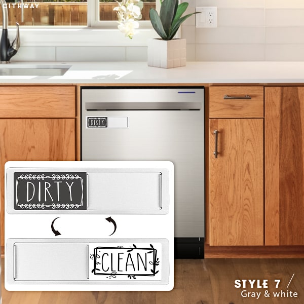 Cithway™ Dishwasher Clean/Dirty Magnet Sign